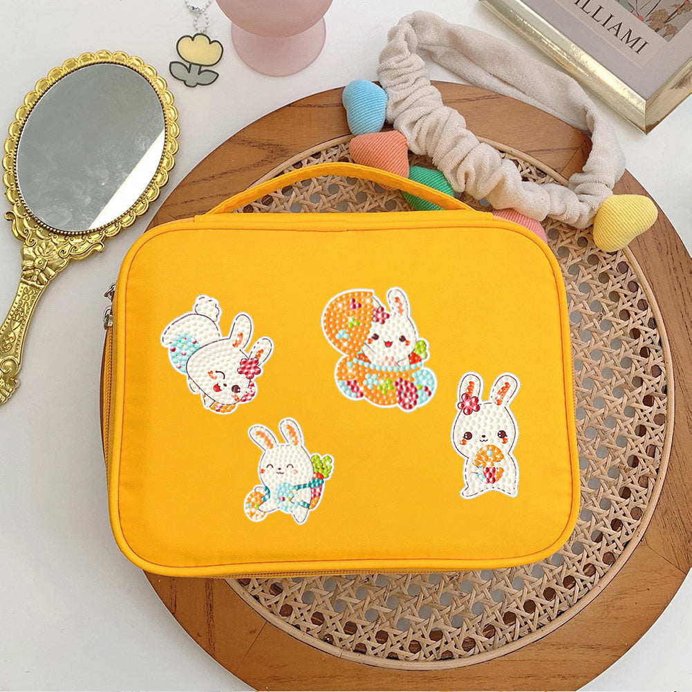 2pcs Diamonds Painting Stickers Kit Easter Style DIY for Kids Adult Gift Rewards