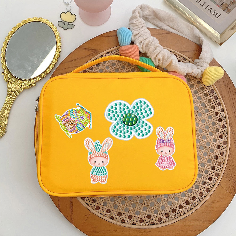 2pcs Diamonds Painting Stickers Kit Easter Style DIY for Kids Adult Gift Rewards