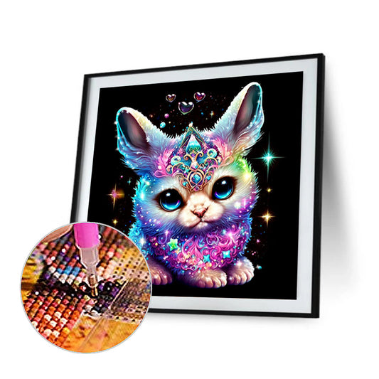 Jeweled Bunny - Full Round Drill Diamond Painting 30*30CM