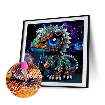 Jeweled Dinosaur - Full Round Drill Diamond Painting 30*30CM