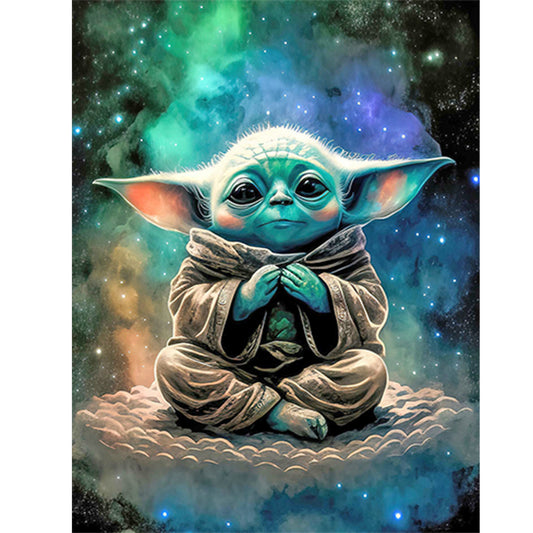 Yoda - Full Round Drill Diamond Painting 30*40CM