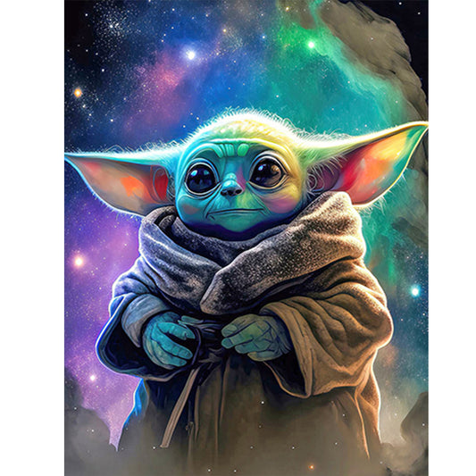 Yoda - Full Round Drill Diamond Painting 30*40CM