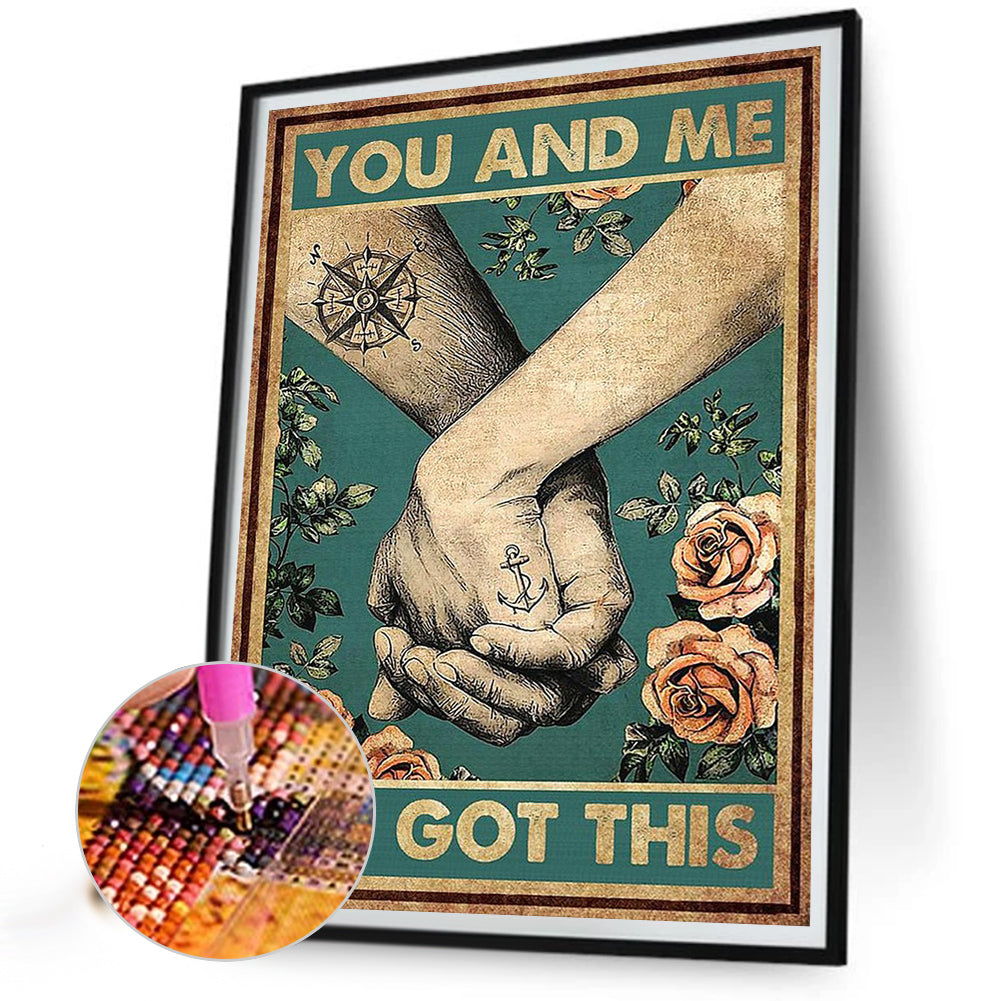 The Hands - Full Round Drill Diamond Painting 40*50CM
