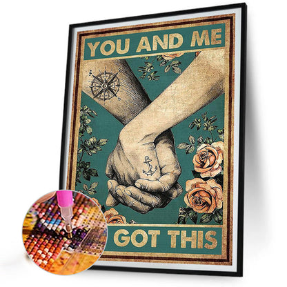 The Hands - Full Round Drill Diamond Painting 40*50CM