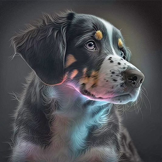 Bernese Mountain Dog - Full Round Drill Diamond Painting 30*30CM