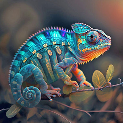 Chameleon - Full Round Drill Diamond Painting 30*30CM