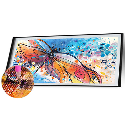 Dragonfly - Full Square Drill Diamond Painting 30*70CM