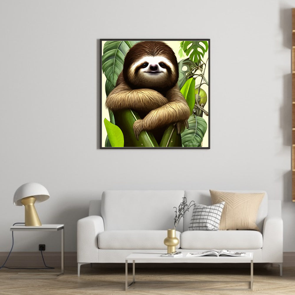 Sloth - Full Round Drill Diamond Painting 35*35CM