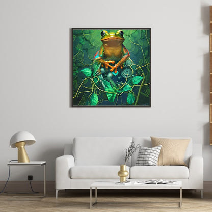 Tree Frog - Full Round Drill Diamond Painting 35*35CM