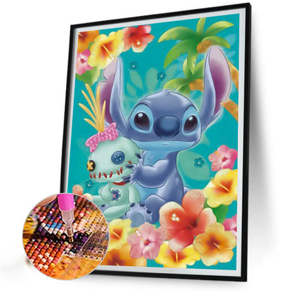 Stitch - Full Round Drill Diamond Painting 30*40CM