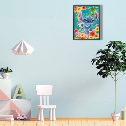 Stitch - Full Round Drill Diamond Painting 30*40CM