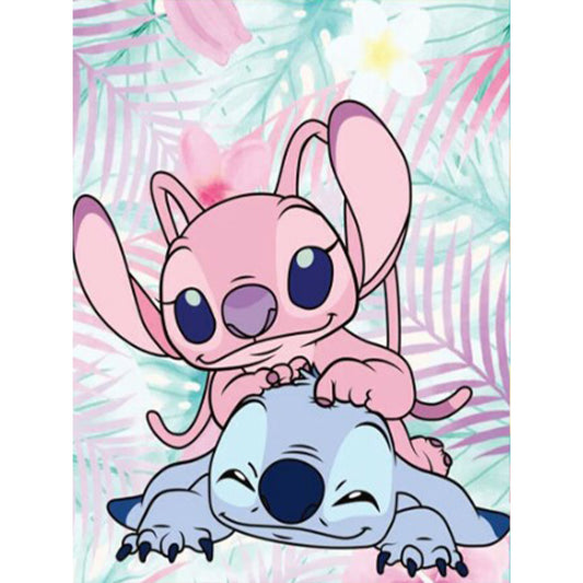 Stitch - Full Round Drill Diamond Painting 30*40CM