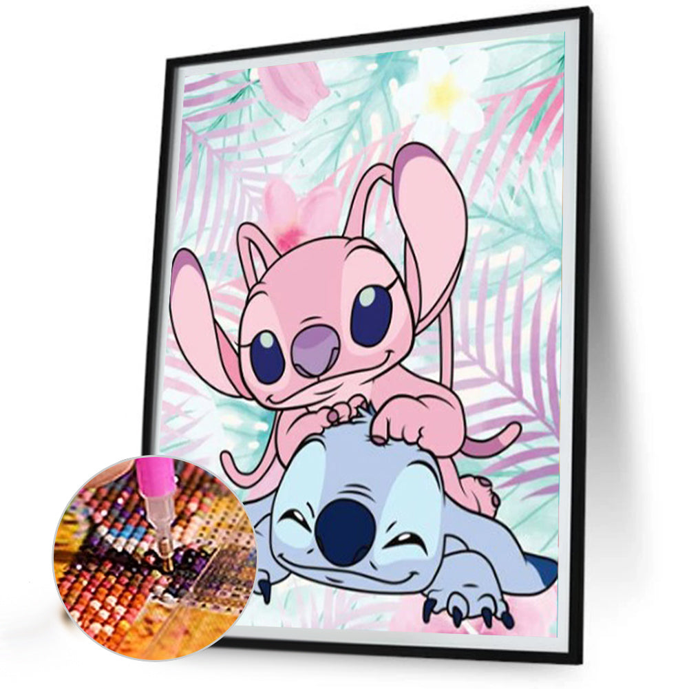 Stitch - Full Round Drill Diamond Painting 30*40CM