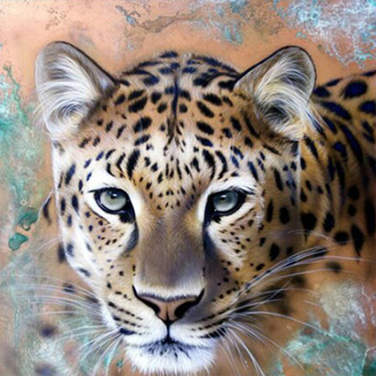 Leopard - Full Round Drill Diamond Painting 30*30CM