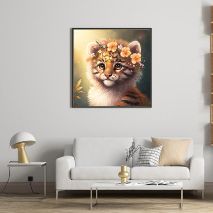 Little Tiger - Full Square Drill Diamond Painting 30*30CM