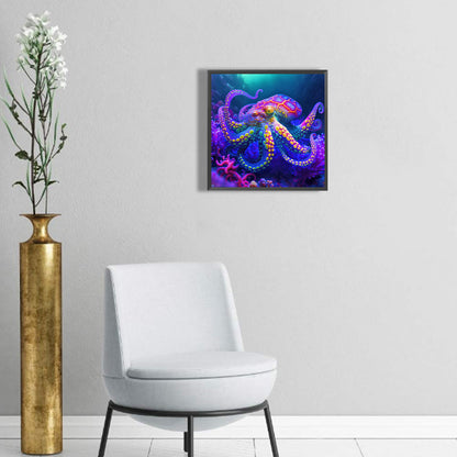 Octopus - Full Round Drill Diamond Painting 30*30CM