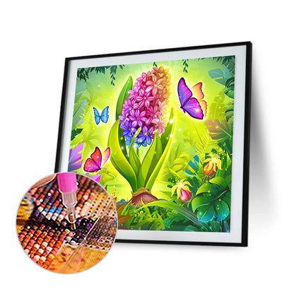 Wildflowers - Full Round Drill Diamond Painting 35*35CM