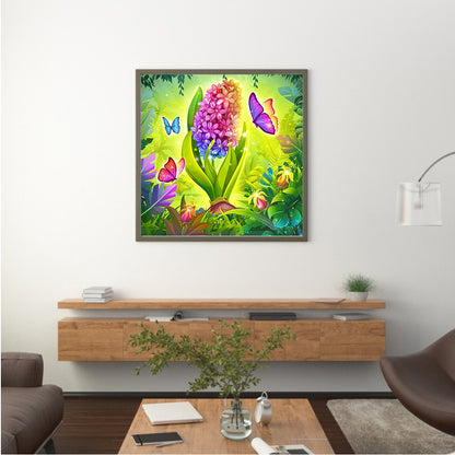 Wildflowers - Full Round Drill Diamond Painting 35*35CM