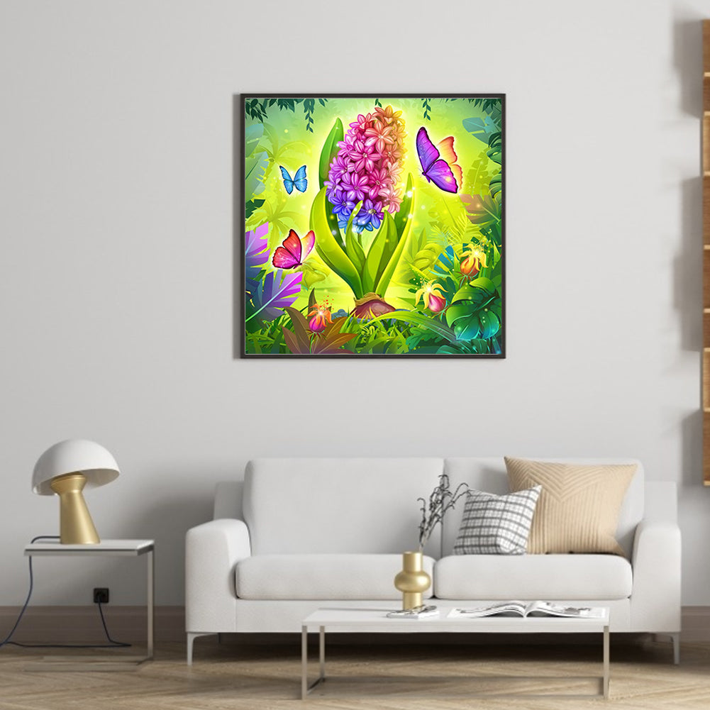 Wildflowers - Full Round Drill Diamond Painting 35*35CM