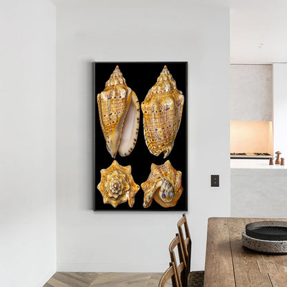Beach Shells - Full Round Drill Diamond Painting 30*45CM