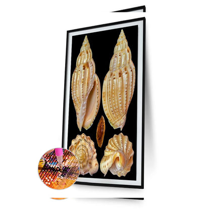 Beach Shells - Full Round Drill Diamond Painting 30*45CM