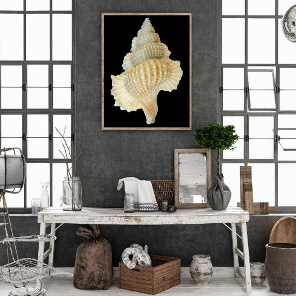 Beach Shells - Full Round Drill Diamond Painting 30*40CM