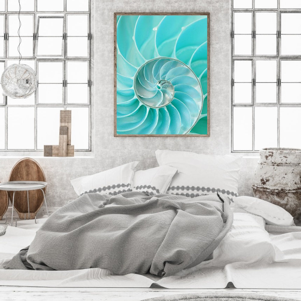 Nautilus Shell - Full Round Drill Diamond Painting 30*40CM