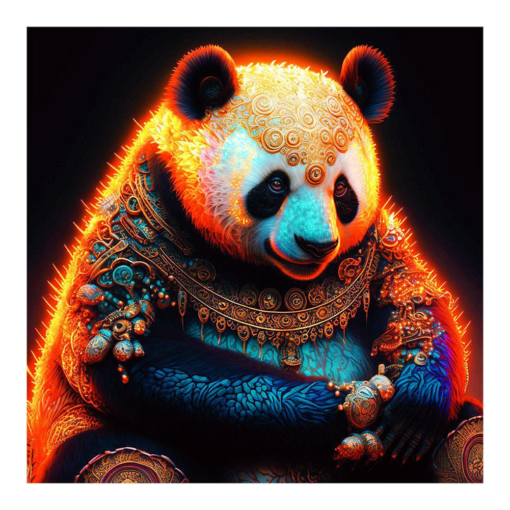 Glorious Panda - Full Round Drill Diamond Painting 30*30CM