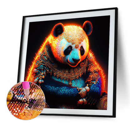 Glorious Panda - Full Round Drill Diamond Painting 30*30CM