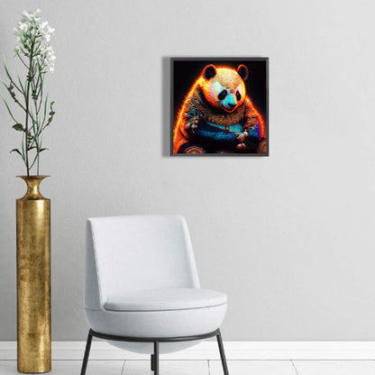 Glorious Panda - Full Round Drill Diamond Painting 30*30CM