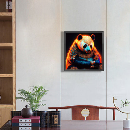 Glorious Panda - Full Round Drill Diamond Painting 30*30CM