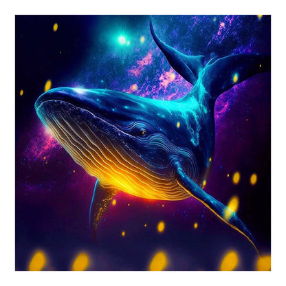 Glorious Whale - Full Round Drill Diamond Painting 30*30CM