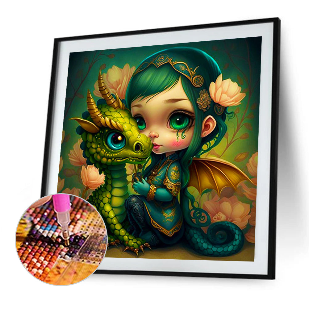 Elf Girl - Full Round Drill Diamond Painting 40*40CM