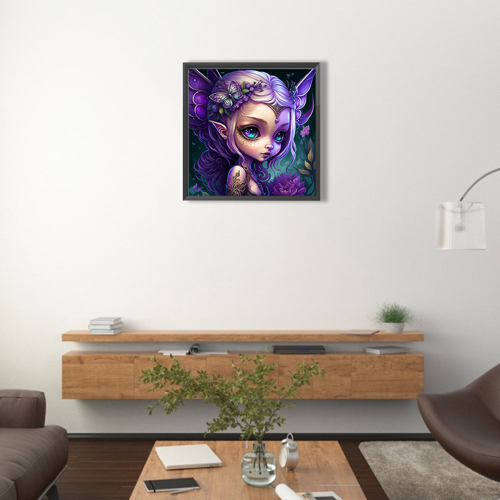 Elf Girl - Full Round Drill Diamond Painting 40*40CM