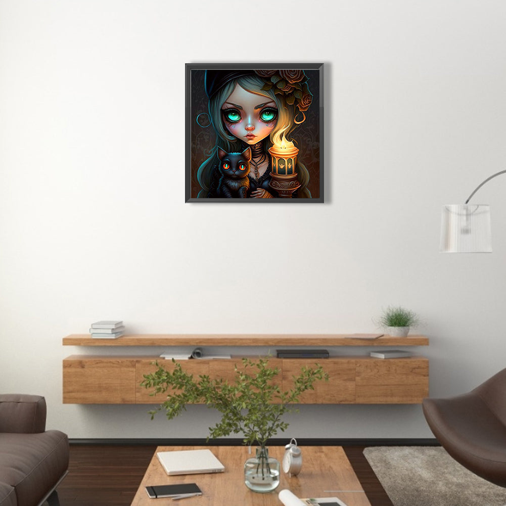 Elf Girl - Full Round Drill Diamond Painting 40*40CM