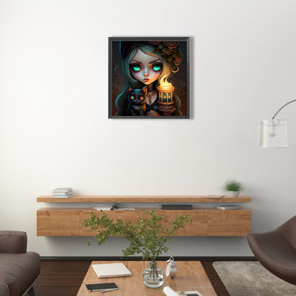 Elf Girl - Full Round Drill Diamond Painting 40*40CM