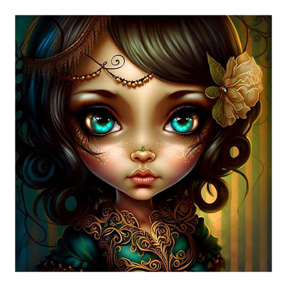 Elf Girl - Full Round Drill Diamond Painting 40*40CM