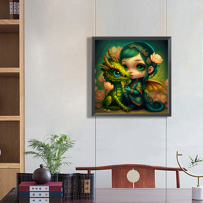 Elf Girl - Full Round Drill Diamond Painting 60*60CM