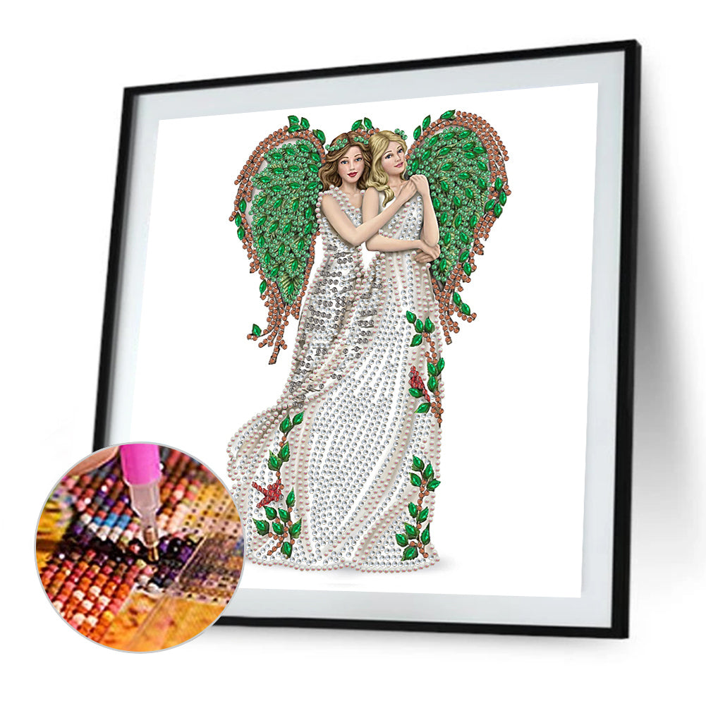 Angel - Special Shaped Drill Diamond Painting 30*30CM