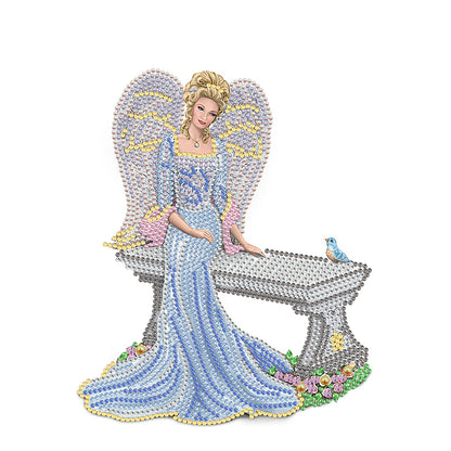 Angel - Special Shaped Drill Diamond Painting 30*30CM