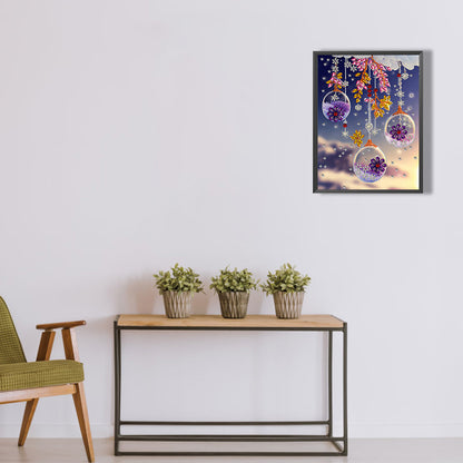 Fantasy Amethyst Ball - Special Shaped Drill Diamond Painting 30*40CM