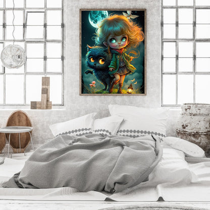 Little Animal Trainer - Full Round Drill Diamond Painting 30*40CM
