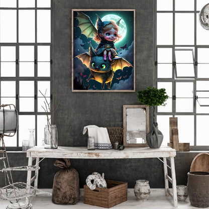 Little Animal Trainer - Full Round Drill Diamond Painting 30*40CM