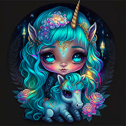 Animal Doll - Full Square Drill Diamond Painting 30*30CM