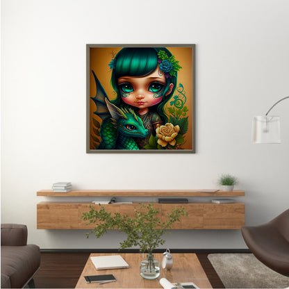 Animal Doll - Full Square Drill Diamond Painting 30*30CM