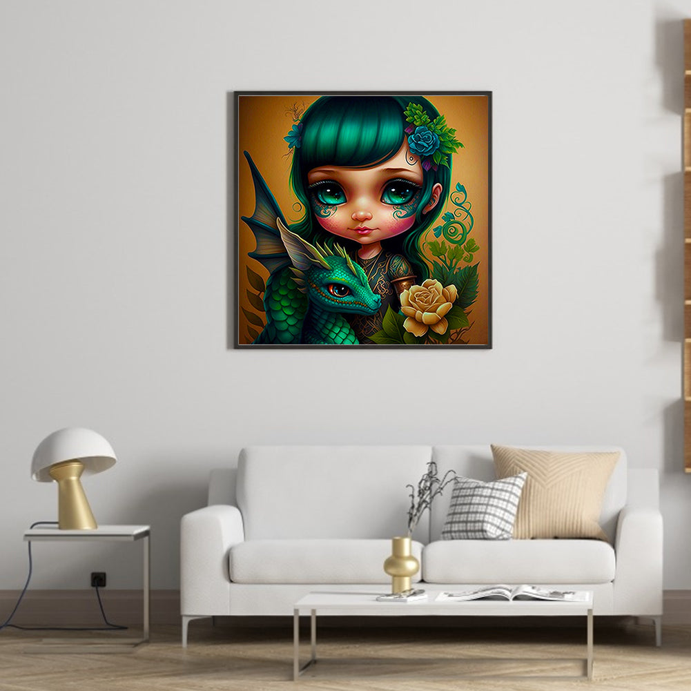 Animal Doll - Full Square Drill Diamond Painting 30*30CM