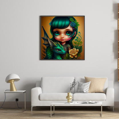 Animal Doll - Full Square Drill Diamond Painting 30*30CM