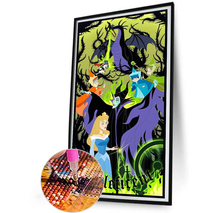 Sleeping Beauty - Full Round Drill Diamond Painting 30*50CM