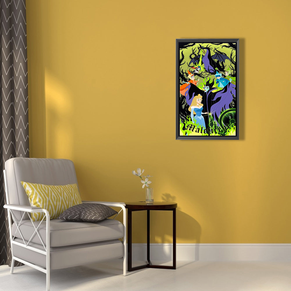 Sleeping Beauty - Full Round Drill Diamond Painting 30*50CM