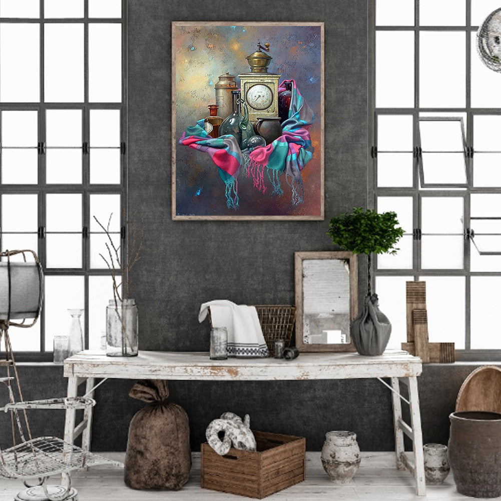 Interlining Still Life - Full Square Drill Diamond Painting 30*40CM
